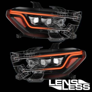 Toyota Tacoma LED Headlights - ORACLE Lighting - Lensless - `16-`23